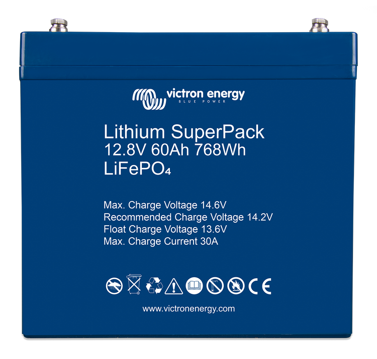 Victron Lithium SuperPack 12,8V/60Ah (M6)