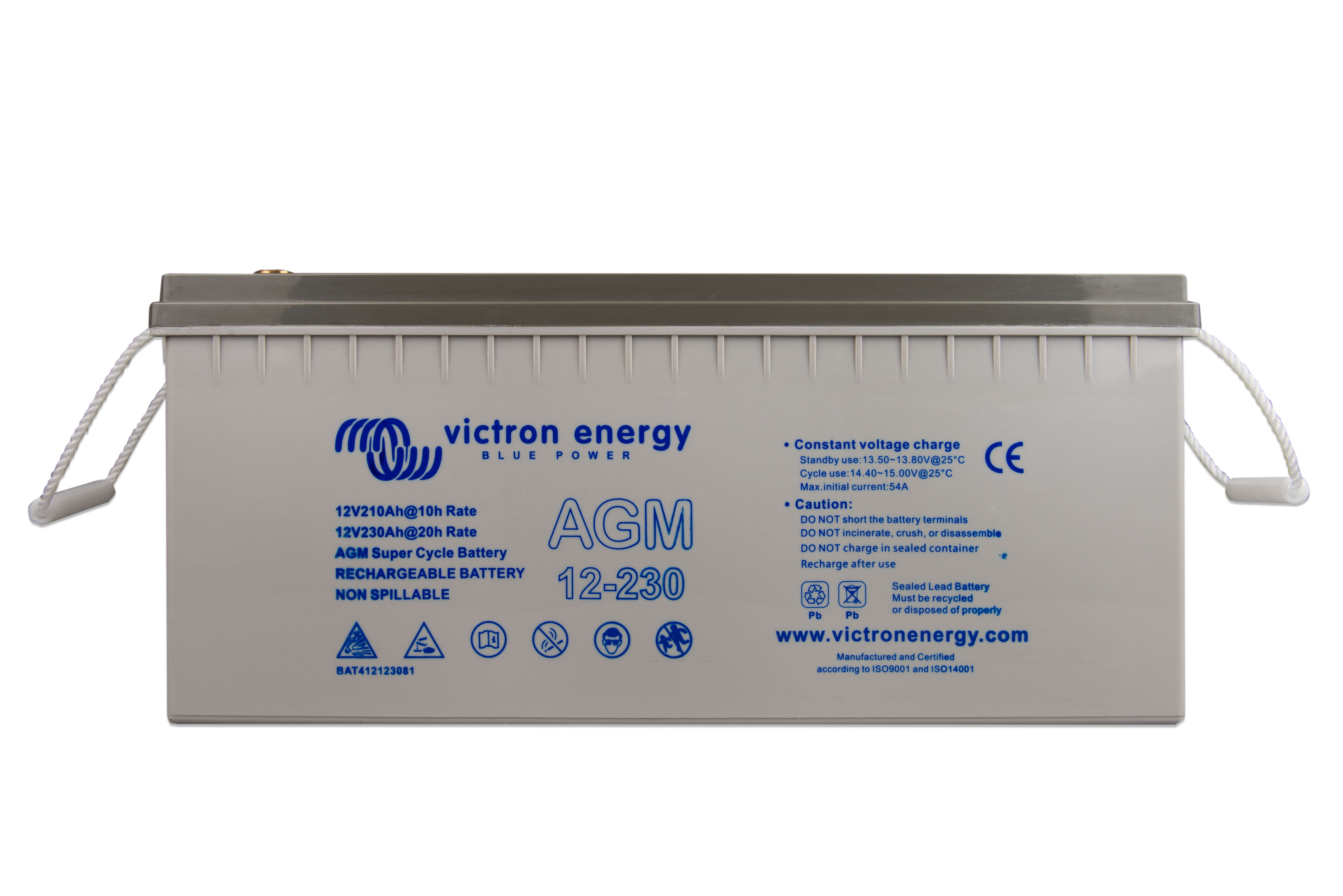 Victron 12V/230Ah AGM Super Cycle Battery (M8)