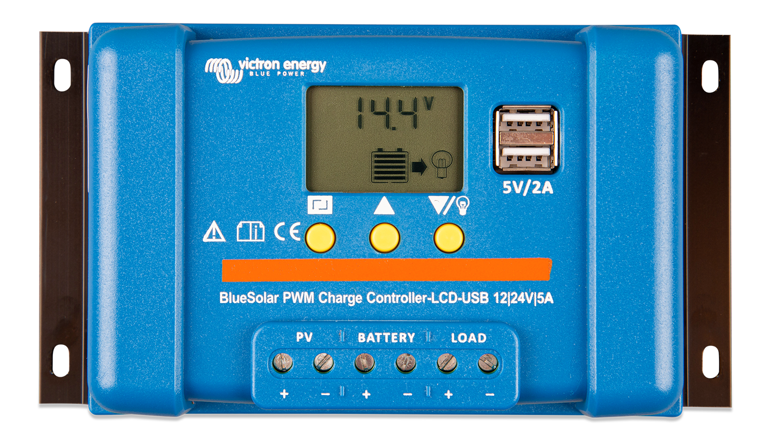 Victron BlueSolar PWM-LCD&USB 12/24V-5A