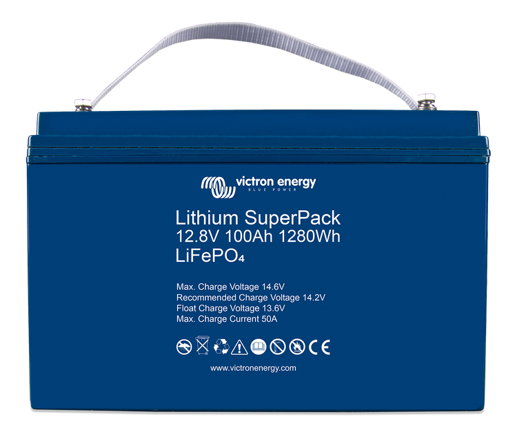 Victron Lithium SuperPack 12,8V/100Ah (M8) High Current