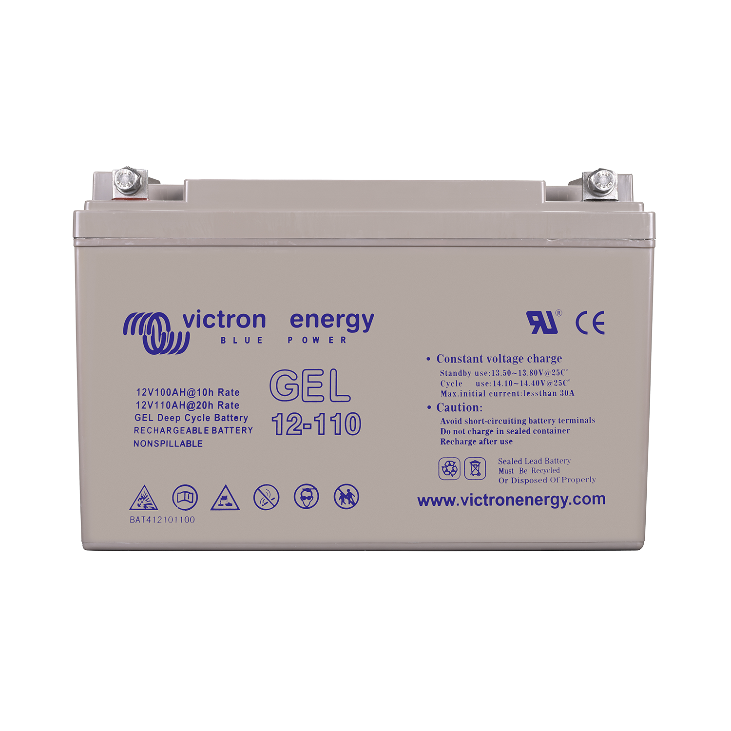 Victron 12V/110Ah Gel Deep Cycle Battery