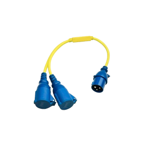 Victron Splitter Cord 16A/250V-CEE plug/2xCEE Coupling