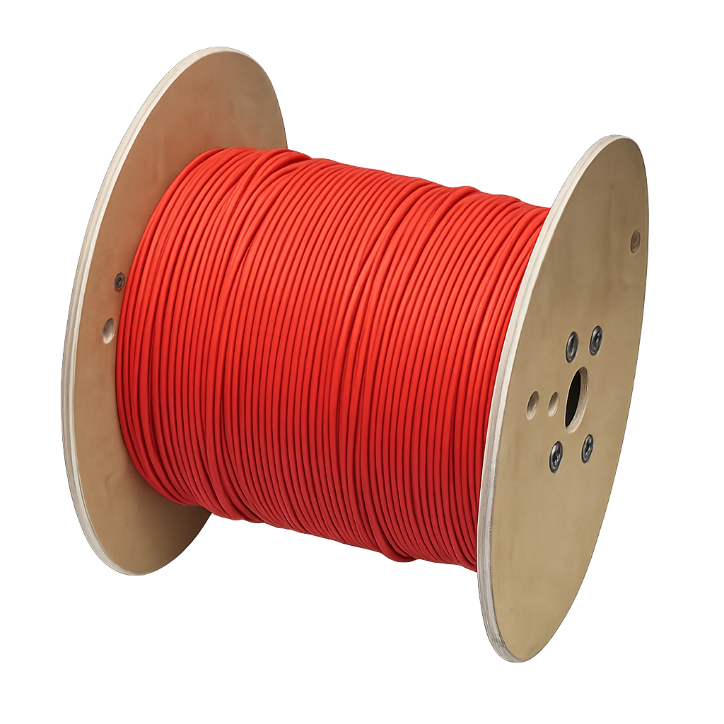 KBE Solar DB+ EN 50618 Solar Cable 6 mm² 500 m Red