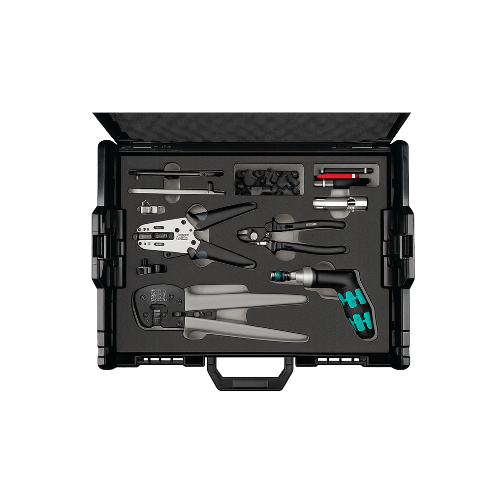Stäubli MC4 &amp; MC4-Evo2 PV Installer Tool Case SET