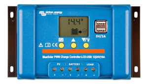 Victron BlueSolar PWM-LCD&USB 12/24V-10A