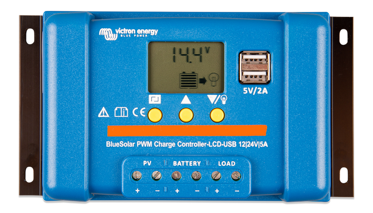 Victron BlueSolar PWM-LCD&USB 12/24V-5A
