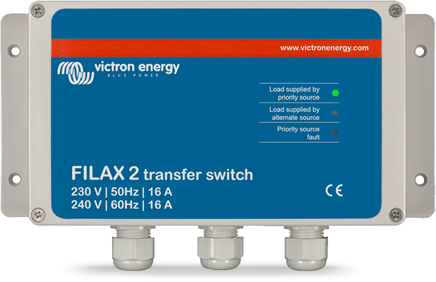 Victron Filax 2 Transfer Switch CE 230V/50Hz-240V/60Hz