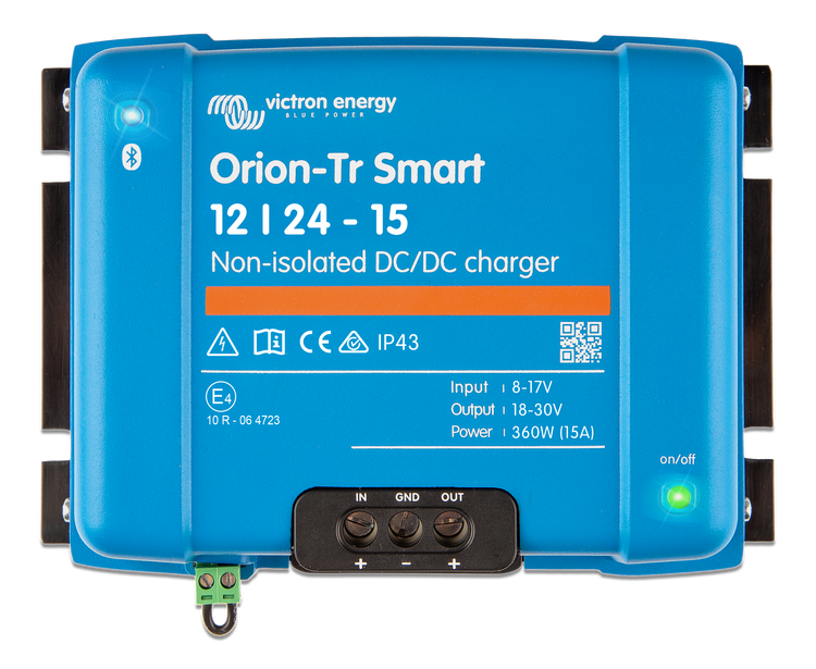 Victron Orion-Tr Smart 12/24-15A (360W) Non-isolated DC-DC charger