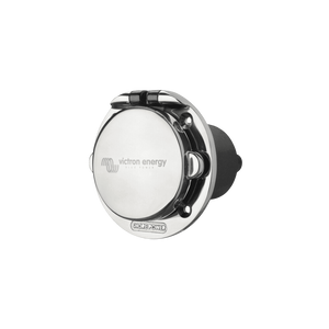 Victron Power Inlet stainless with cover 16A/250Vac (2p/3w)