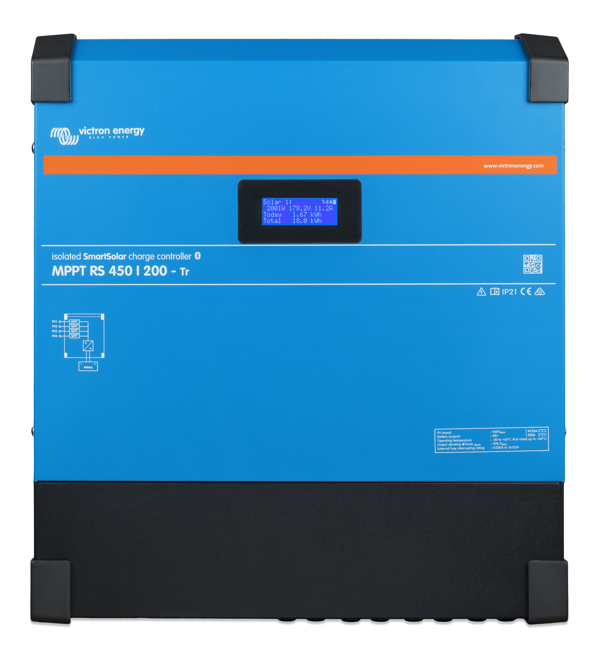 Victron SmartSolar MPPT RS 450/200-MC4