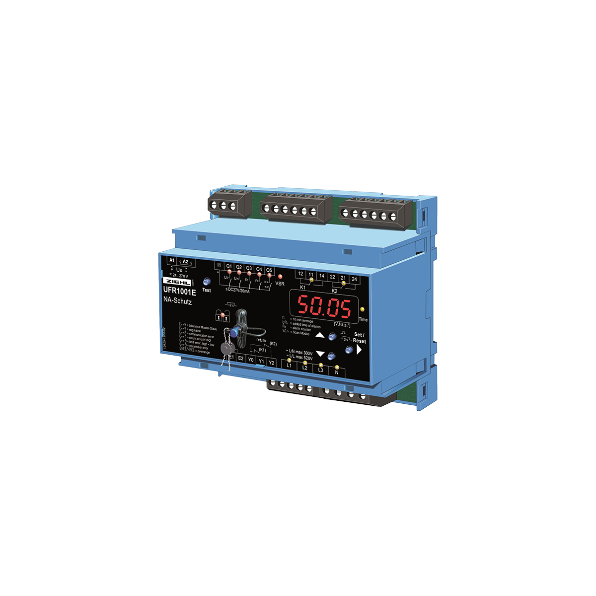 Ziehl Anti-islanding relay UFR1001E