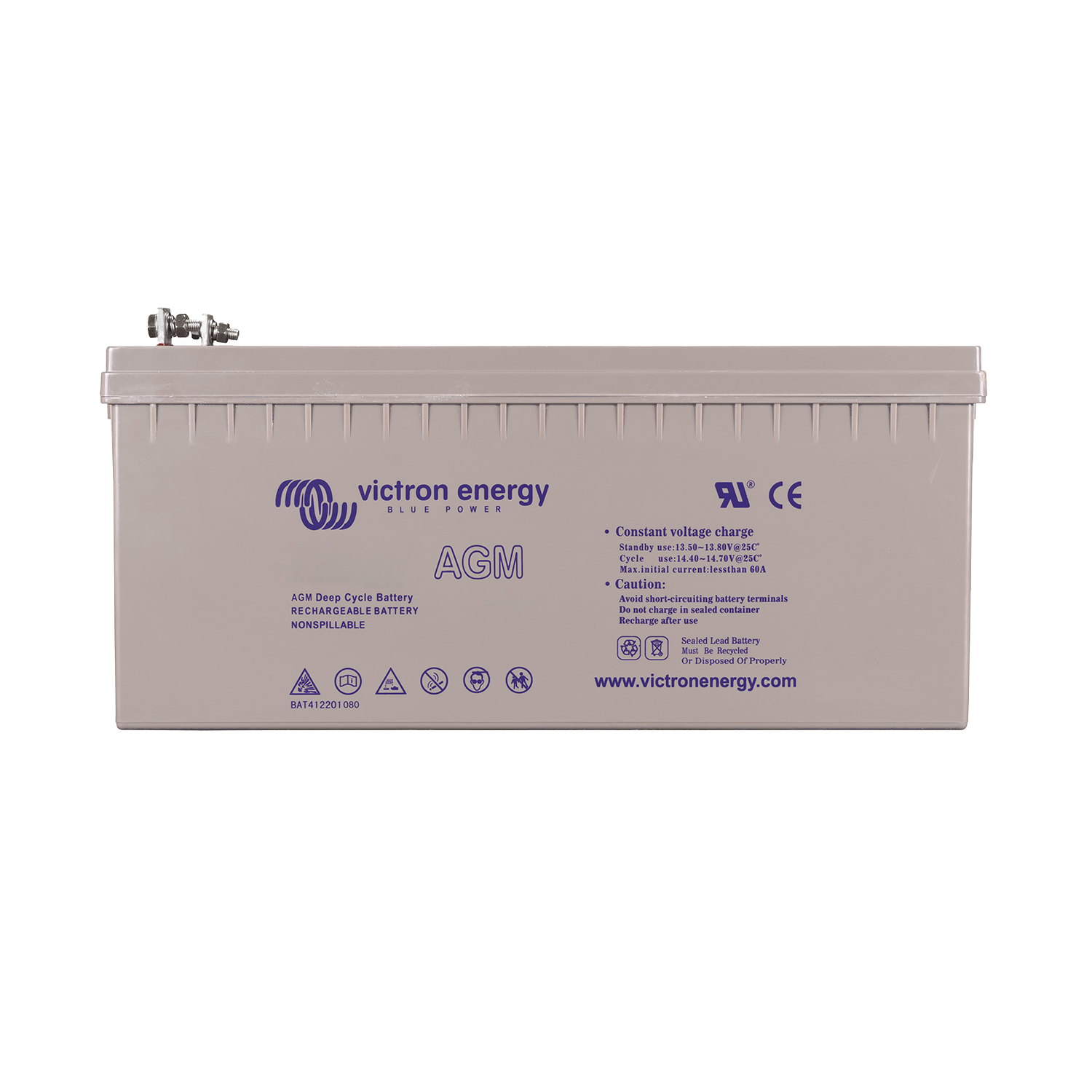 Victron 6V/240Ah AGM Deep Cycle Battery – Solar-Go.com